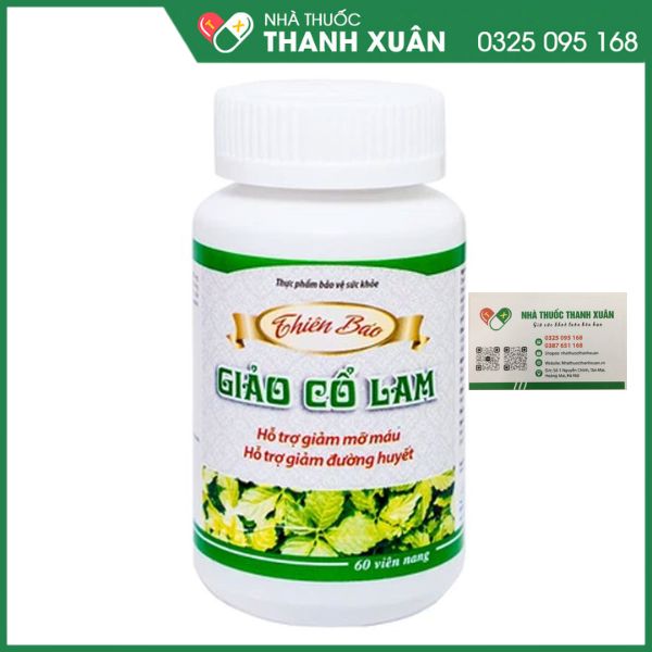 Thiên Bảo - Giảo Cổ Lam điều trị tăng mỡ máu